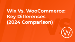 wix vs. woocommerce